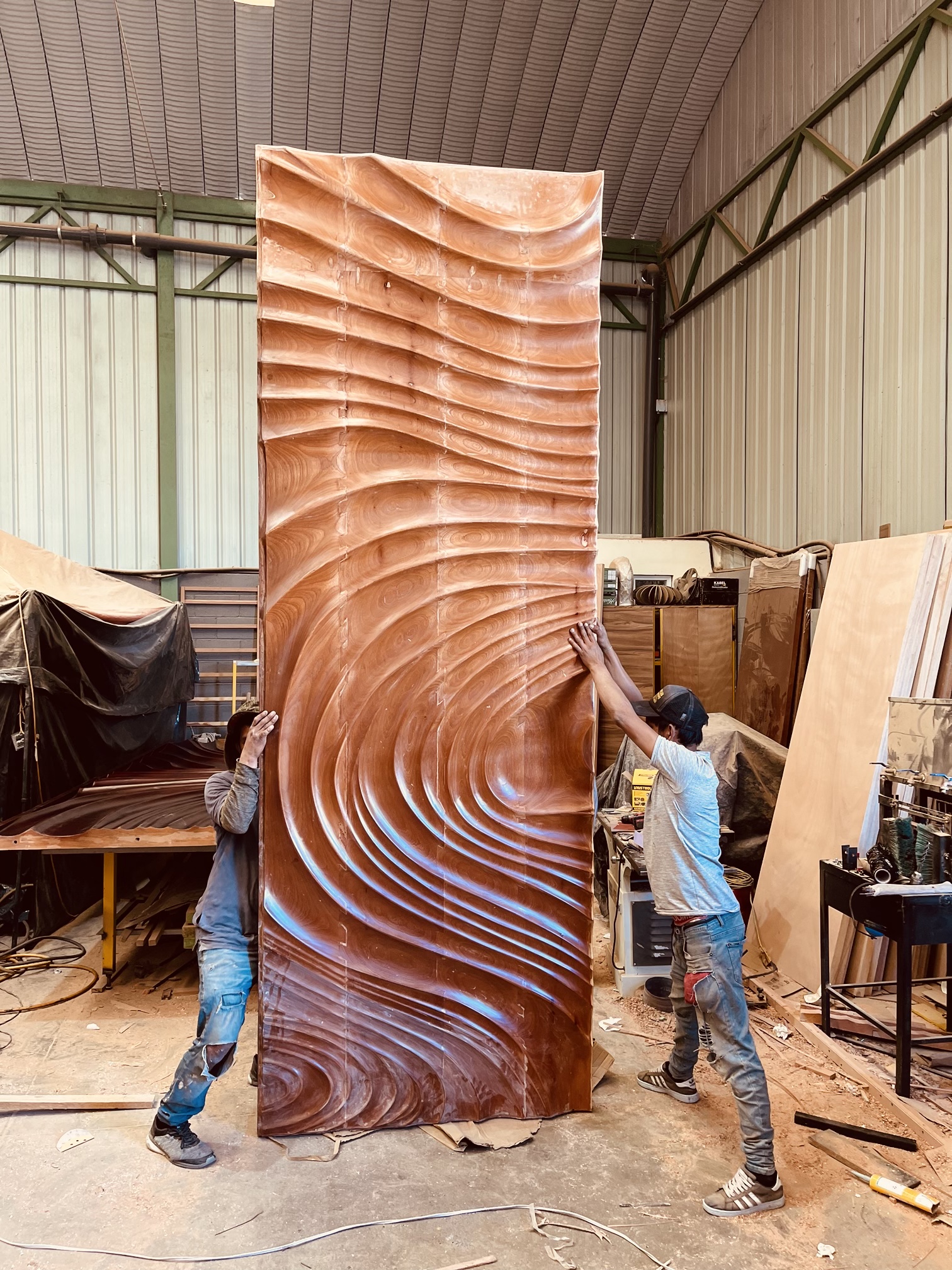 Solid Wood Door 4.50 high by 1.20 mts wide